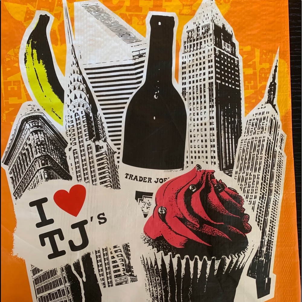 2  New Trader Joe’s New York NY reusable tote/ bag NWT
